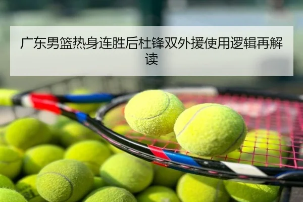 广东男篮热身连胜后杜锋双外援使用逻辑再解读